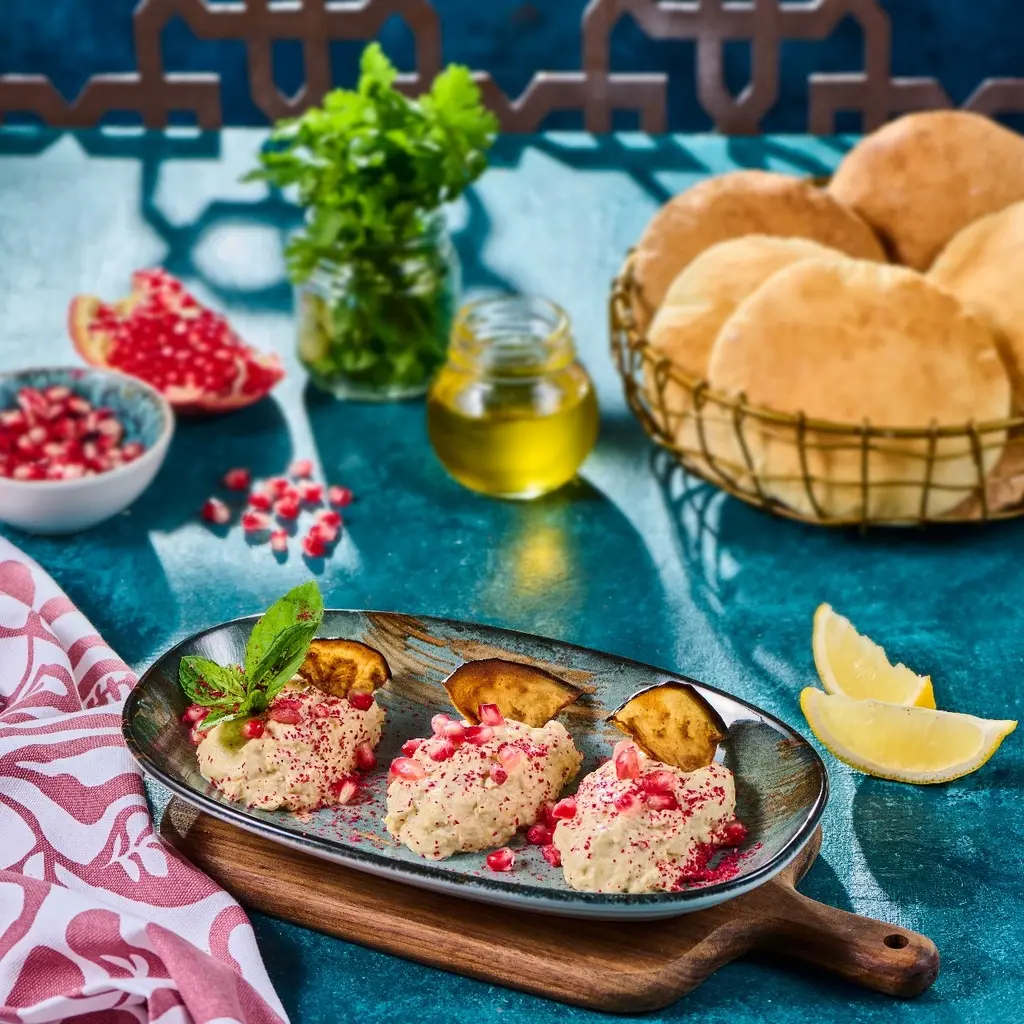 Muttabal With Pomegrenate